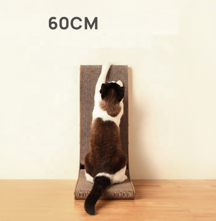 L- Shape Cat Scratch Board